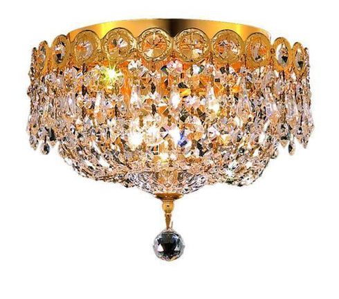 Elegant Lighting Wiley 3 Light Flush Mount Model: V1900F10C/RC