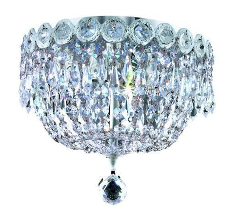 Elegant Lighting Wiley 3 Light Flush Mount Model: V1900F10C/RC