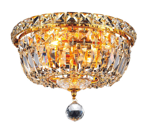 Elegant Lighting Wiley 4 Light Flush Mount Model: LD2528F10C