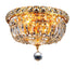 Elegant Lighting Wiley 4 Light Flush Mount Model: LD2528F10C
