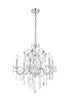 Elegant Lighting Wiley 6 Light Chandelier Model: V2015D24DB/RC