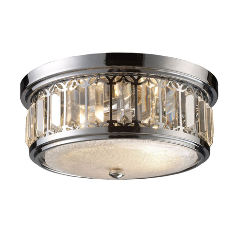 Elk 11226/2 Flushmounts 2 Light Flushmount In Polished Chrome
