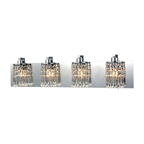 Elk 11238/4 Optix 4 Light Vanity In Polished Chrome