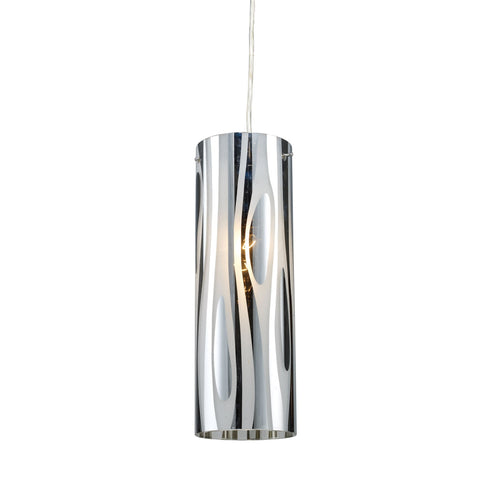 Elk 31078/1 Chromia 1 Light Pendant In Polished Chrome