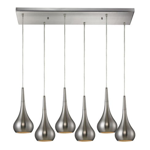 Elk Lindsey Mini Pendant Model: 31340/6RC-SN
