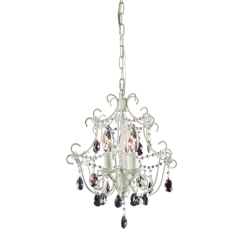 Elk 4041/3 Elise 3 Light Chandelier In Antique White