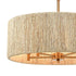 Elk Abaca 5 Light Chandlier In Satin Brass With Model: 32412/5