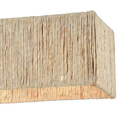 Elk Abaca 5 Light Linear Chandelier In Satin Model: 32414/5