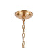 Elk Abaca 6 Light Chandelier In Satin Brass Model: 32415/6