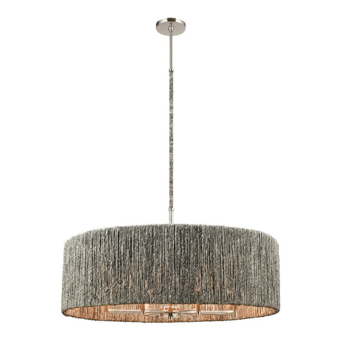 Elk Abaca Chandelier Model: 32513/8