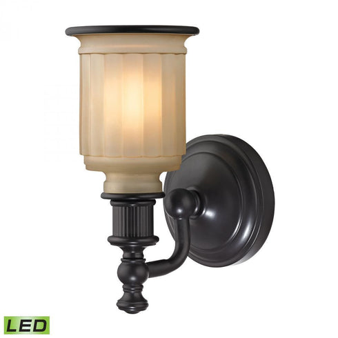 Elk Acadia 1 Light Vanity Lamp In Oiled Bronze Model: 52010/1-LED