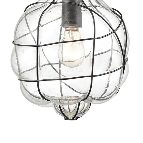 Elk Adorn 1 Light Mini Pendant In Oil Rubbed Model: 85217/1