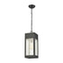 Elk Angus 1 Light Outdoor Pendant In Charcoal Model: 57303/1