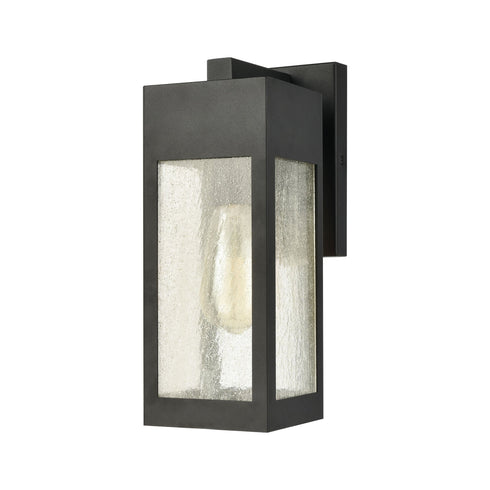 Elk Angus 1 Light Outdoor Sconce In Charcoal With Model: 57300/1