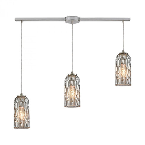 Elk Ansegar 3 Light Linear Mini Pendant Fixture Model: 10600/3L