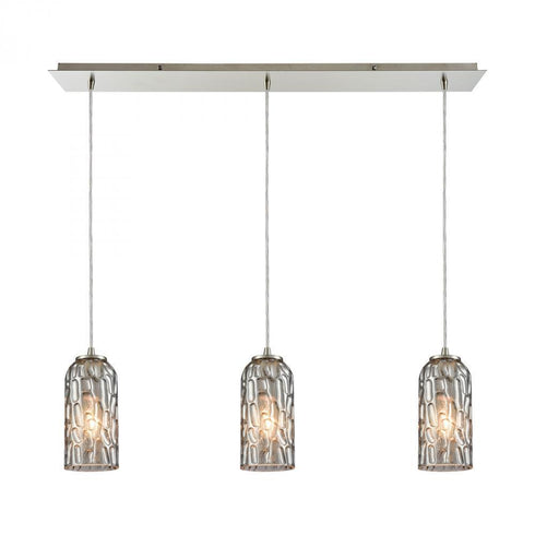 Elk Ansegar 3 Light Linear Mini Pendant Fixture Model: 10600/3LP