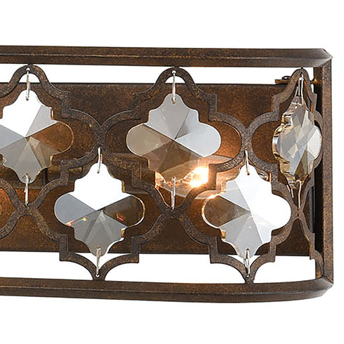 Elk Armand 6 Light Vanity Light In Weathered Model: 31111/6