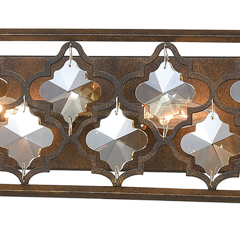 Elk Armand 6 Light Vanity Light In Weathered Model: 31111/6