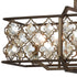 Elk Armand 8 Light Linear Chandelier In Weathered Model: 31099/8