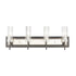 Elk Aspire 4 Light Vanity Light In Black Nickel Model: 55072/4