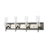 Elk Aspire 4 Light Vanity Light In Black Nickel Model: 55072/4