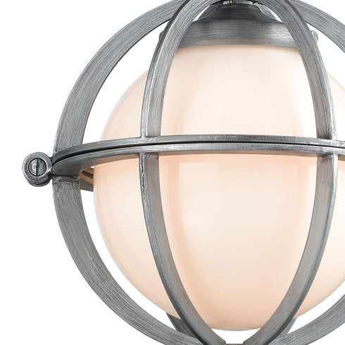 Elk Aubridge 1 Light Mini Pendant In Weathered Model: 16173/1