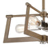 Elk Axis 4 Light Pendant In Light Wood Model: 55051/4