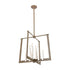 Elk Axis 8 Light Chandlier In Light Wood Model: 55054/8