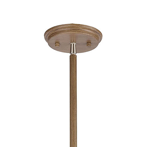 Elk Axis 8 Light Chandlier In Light Wood Model: 55054/8