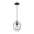 Elk Barrel 1 Light Mini Pendant In Oil Rubbed Model: 10905/1