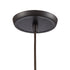 Elk Barrel 1 Light Mini Pendant In Oil Rubbed Model: 10905/1