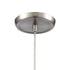 Elk Barrel 1 Light Mini Pendant In Satin Nickel Model: 10915/1