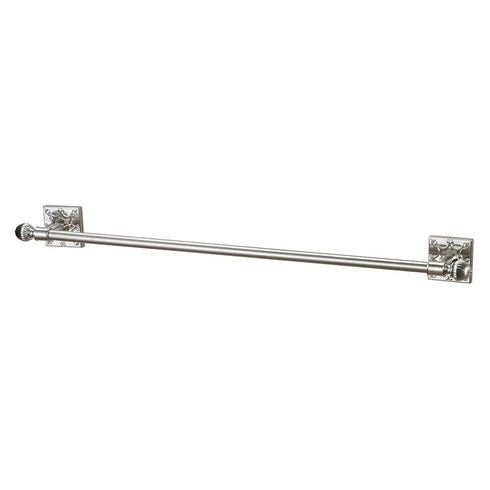 Elk Bathroom 24 Inch Towel Rail In Brushed Steel Model: 131-006