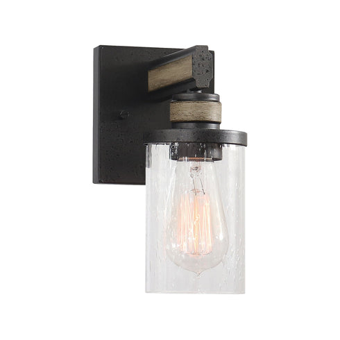 Elk Beaufort 1 Light Vanity Light In Anvil Iron Model: 89152/1