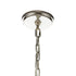Elk Bergamo 6 Light Chandelier In Polished Nickel Model: 16352/6