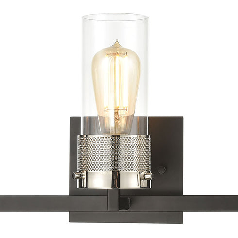 Elk Bergenline 3 Light Vanity Light In Matte Model: 12142/3