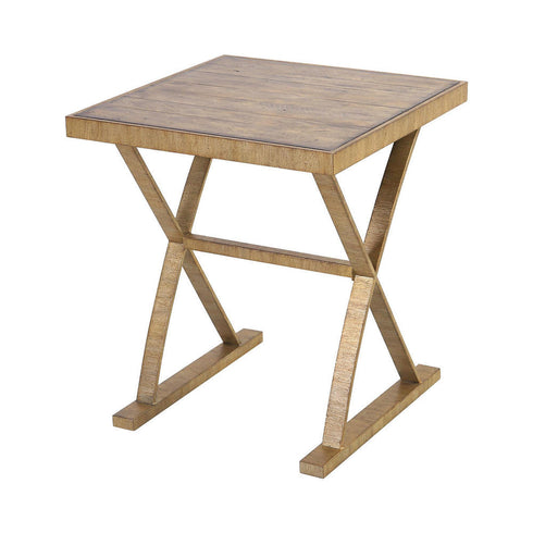 Elk Better Ending Accent Table In Bright Aged Model: 164-005