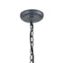 Elk Bianca 1 Light Hanging In Aged Zinc With Model: 45167/1