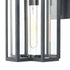Elk Bianca 1 Light Sconce In Aged Zinc With Clear Model: 45165/1
