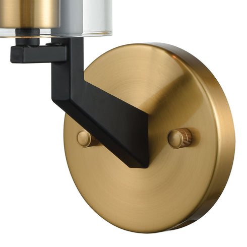 Elk Blakeslee 1 Light Wall Lamp In Matte Black Model: 15310/1