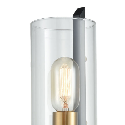 Elk Blakeslee 1 Light Wall Lamp In Matte Black Model: 15310/1
