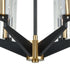 Elk Blakeslee 6 Light Chandelier In Matte Black Model: 15315/6