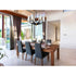 Elk Blakeslee 6 Light Chandelier In Matte Black Model: 15315/6