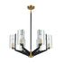 Elk Blakeslee 6 Light Chandelier In Matte Black Model: 15315/6