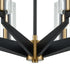 Elk Blakeslee 8 Light Chandelier In Matte Black Model: 15316/8