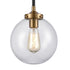 Elk Boudreaux 1 Light Mini Pendant In Matte Black Model: 15344/1