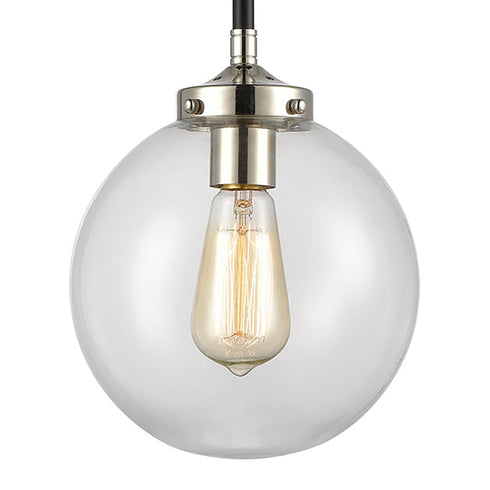 Elk Boudreaux 1 Light Mini Pendant In Matte Black Model: 15354/1