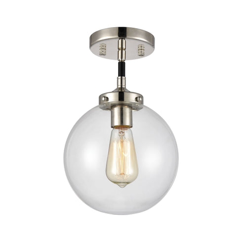 Elk Boudreaux 1 Light Mini Pendant In Matte Black Model: 15354/1