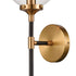 Elk Boudreaux 1 Light Sconce In Matte Black With Model: 15341/1