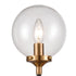 Elk Boudreaux 1 Light Sconce In Matte Black With Model: 15341/1